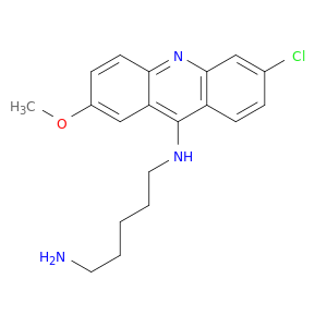 N-(6-chloro-2-methoxy-acridin-9-yl)pentane-1,5-diamine