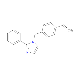 1H-Imidazole, 1-[(4-ethenylphenyl)methyl]-2-phenyl-