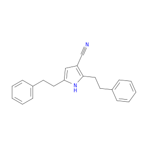 2,5-二苯乙基-1H-吡咯-3-甲腈