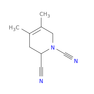 1,2(2H)-Pyridinedicarbonitrile, 3,6-dihydro-4,5-dimethyl-