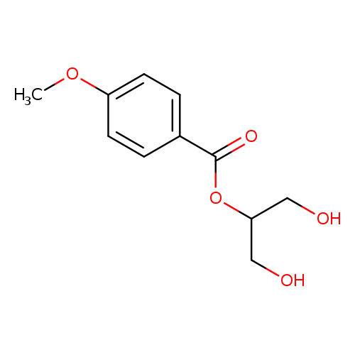 Benzoic acid, 4-methoxy-, 2-hydroxy-1-(hydroxymethyl)ethyl ester