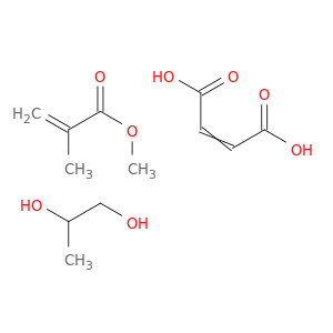 but-2-enedioic acid; methyl 2-methylprop-2-enoate; propane-1,2-diol