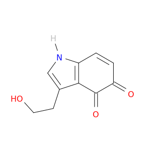 1H-Indole-4,5-dione, 3-(2-hydroxyethyl)-