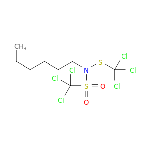 Methanesulfonamide, 1,1,1-trichloro-N-hexyl-N-[(trichloromethyl)thio]-