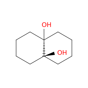 4a,8a-Naphthalenediol, octahydro-, trans-