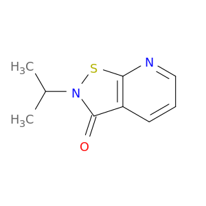 Isothiazolo[5,4-b]pyridin-3(2H)-one, 2-(1-methylethyl)-