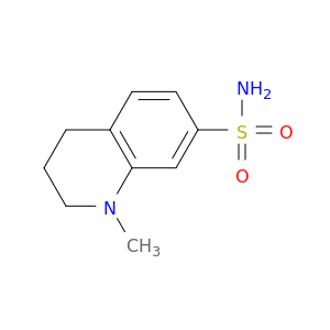 1-methyl-1,2,3,4-tetrahydroquinoline-7-sulfonamide