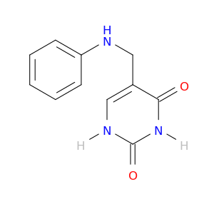 2,4(1H,3H)-Pyrimidinedione,5-[(phenylamino)methyl]-