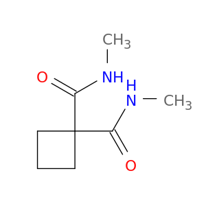 1,1-Cyclobutanedicarboxamide, N,N'-dimethyl-