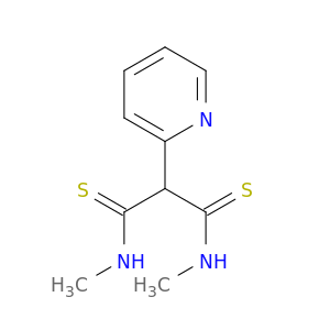 Propanedithioamide, N,N'-dimethyl-2-(2-pyridinyl)-