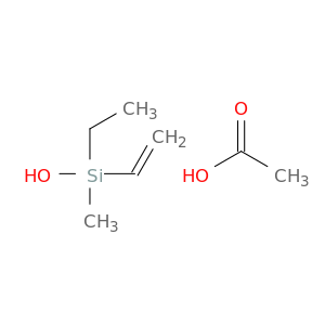 Silanol, ethenylethylmethyl-, acetate