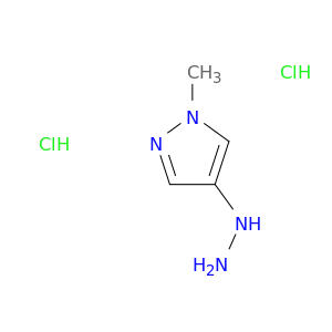 4-肼基-1-甲基-1H-吡唑二盐酸盐