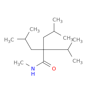 Pentanamide, N,4-dimethyl-2-(1-methylethyl)-2-(2-methylpropyl)-
