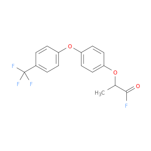 Propanoyl fluoride, 2-[4-[4-(trifluoromethyl)phenoxy]phenoxy]-