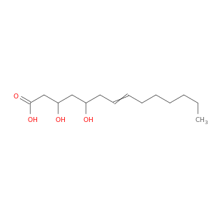 7-Tetradecenoic acid, 3,5-dihydroxy-