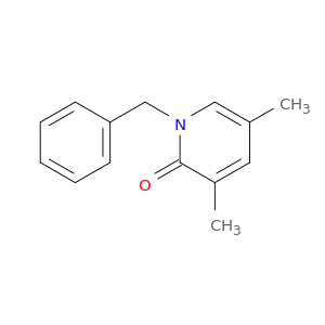2(1H)-Pyridinone, 3,5-dimethyl-1-(phenylmethyl)-