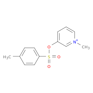 Pyridinium, 1-methyl-3-[[(4-methylphenyl)sulfonyl]oxy]-