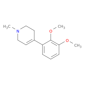 Pyridine, 4-(2,3-dimethoxyphenyl)-1,2,3,6-tetrahydro-1-methyl-