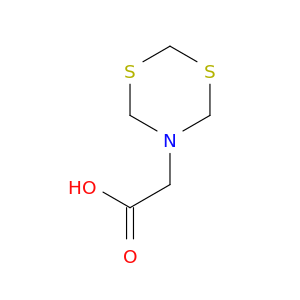 4H-1,3,5-二噻嗪-5(6H)-乙酸