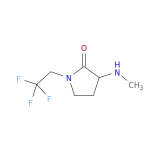 3-(methylamino)-1-(2,2,2-trifluoroethyl)pyrrolidin-2-one