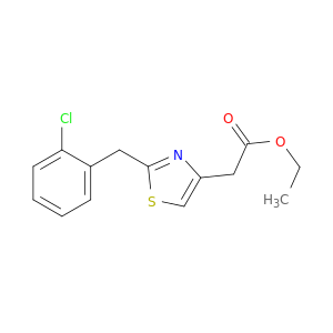 Ethyl 2-(2-(2-chlorobenzyl)thiazol-4-yl)acetate