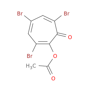 2,4,6-Cycloheptatrien-1-one, 2-(acetyloxy)-3,5,7-tribromo-