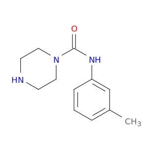 1-Piperazinecarboxamide, N-(3-methylphenyl)-