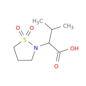 2-(1,1-Dioxo-1,2-thiazolidin-2-yl)-3-methylbutanoic Acid