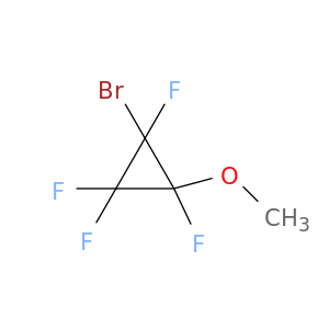 Cyclopropane, 1-bromo-1,2,2,3-tetrafluoro-3-methoxy-