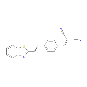 Propanedinitrile, [[4-[2-(2-benzothiazolyl)ethenyl]phenyl]methylene]-