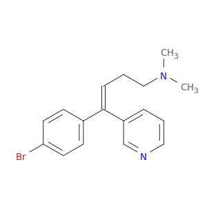 3-Buten-1-amine, 4-(4-bromophenyl)-N,N-dimethyl-4-(3-pyridinyl)-, (Z)-