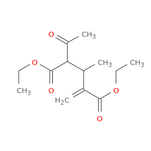 Pentanedioic acid, 2-acetyl-3-methyl-4-methylene-, diethyl ester