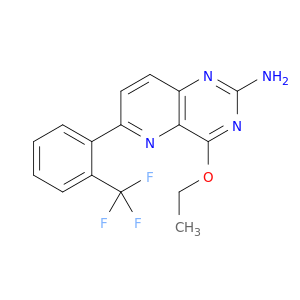 Pyrido[3,2-d]pyrimidin-2-amine, 4-ethoxy-6-[2-(trifluoromethyl)phenyl]-