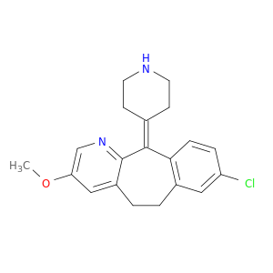 8-CHLORO-6,11-DIHYDRO-3-METHOXY-11-(PIPERIDIN-4-YLIDENE)-5H-BENZO[5,6]CYCLOHEPTA[1,2-B]PYRIDINE
