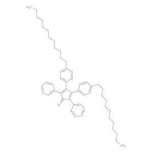 2,4-Cyclopentadien-1-one, 3,4-bis(4-dodecylphenyl)-2,5-diphenyl-