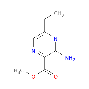2-Pyrazinecarboxylicacid, 3-amino-5-ethyl-, methyl ester