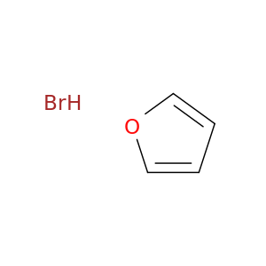 Hydrobromic acid, compd. with furan (1:1)