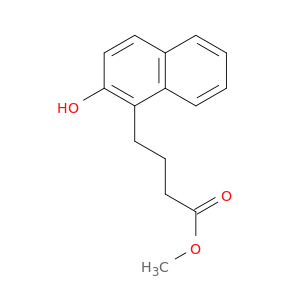1-Naphthalenebutanoic acid, 2-hydroxy-, methyl ester