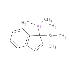 Arsine, dimethyl[1-(trimethylstannyl)-1H-inden-1-yl]-