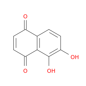 1,4-Naphthalenedione, 5,6-dihydroxy-