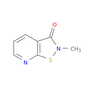 Isothiazolo[5,4-b]pyridin-3(2H)-one, 2-methyl-