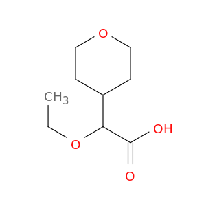 2-Ethoxy-2-(oxan-4-yl)acetic acid