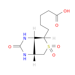 5-[(3as,4s,6ar)-5,5-dioxido-2-oxohexahydro-1h-thieno[3,4-d]imidazol-4-yl]pentanoic acid
