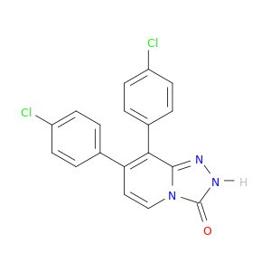 1,2,4-Triazolo[4,3-a]pyridin-3(2H)-one, 7,8-bis(4-chlorophenyl)-
