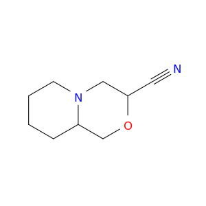 octahydropyrido[2,1-c]morpholine-3-carbonitrile