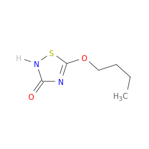 1,2,4-Thiadiazol-3(2H)-one, 5-butoxy-