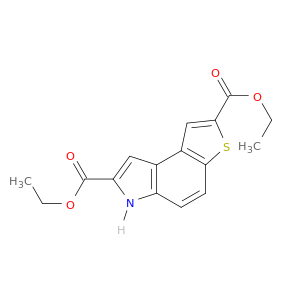 6H-Thieno[3,2-e]indole-2,7-dicarboxylic acid, diethyl ester