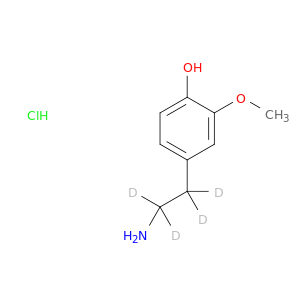 3-Methoxy Dopamine-d4 Hydrochloride