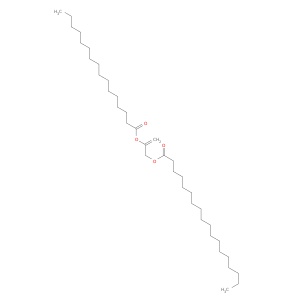 Octadecanoic acid, 2-[(1-oxohexadecyl)oxy]-2-propenyl ester