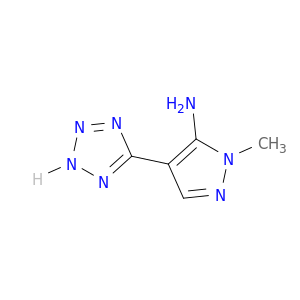 1-甲基-4-(2H-四唑-5-基)-1H-吡唑-5-胺